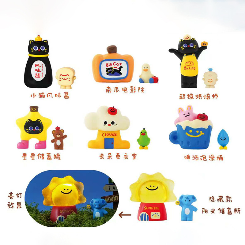 可爱柴犬的打工生活盲盒创意小狗桌面摆件装饰热卖送朋友礼物首选|undefined