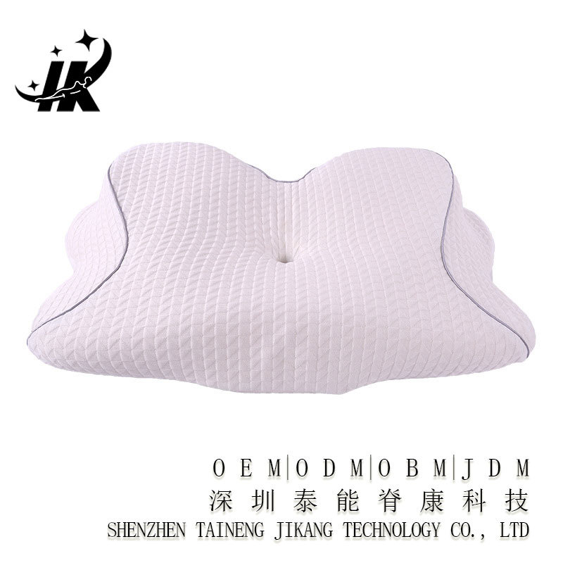 OEM personalizado memoria de algodón explosión tipo mariposa almohada de tracción cervical transfronteriza almohada de tracción ergonómica función de protección del cuello dormir lateral image 31