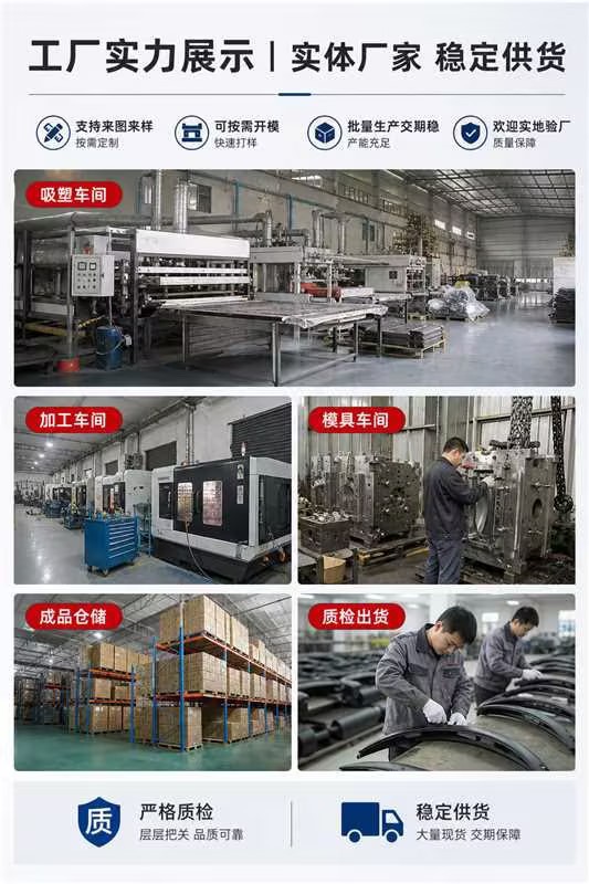 Car Wheel Eyebrow Suitable for Toyota Lc80 Car Wheel Eyebrow Car Modification Accessories Plastic Wheel Eyebrow Blister Processing