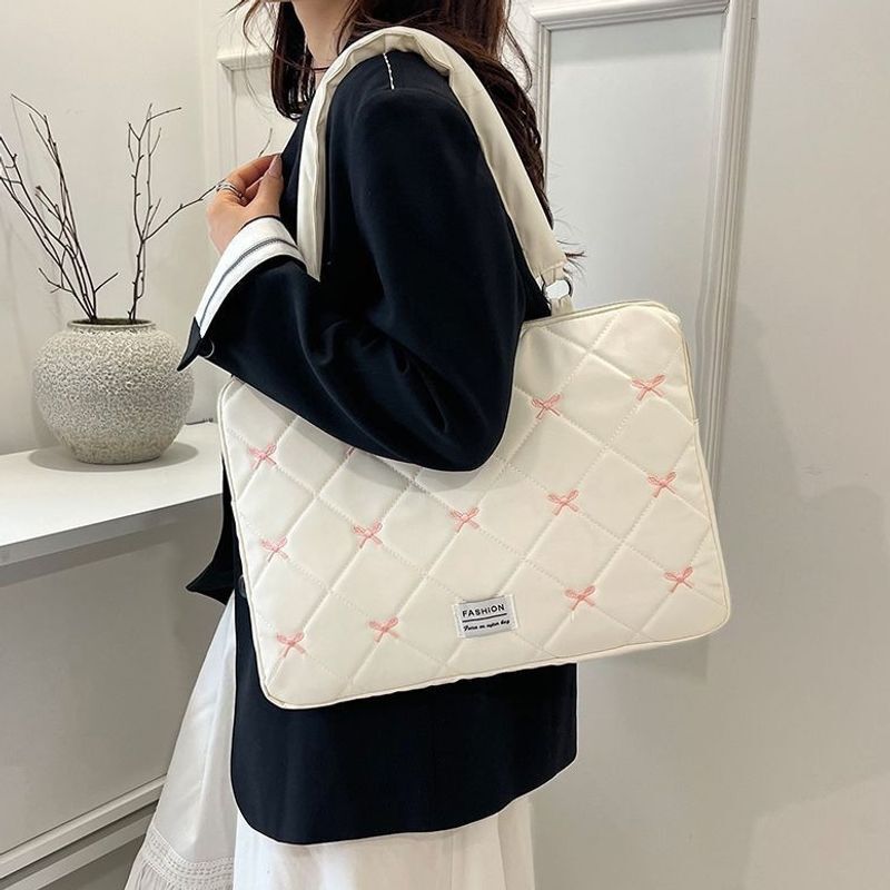 Korean ins girly style apple laptop bag ipad 11inch inner sleeve 15.6inch storage protective case
