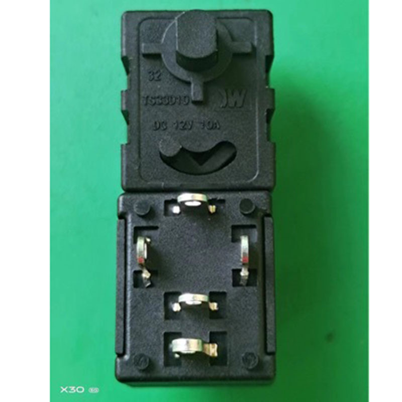 电动工具大电流三档位带按钮正反转换电动螺丝刀切换开关TS-33D10