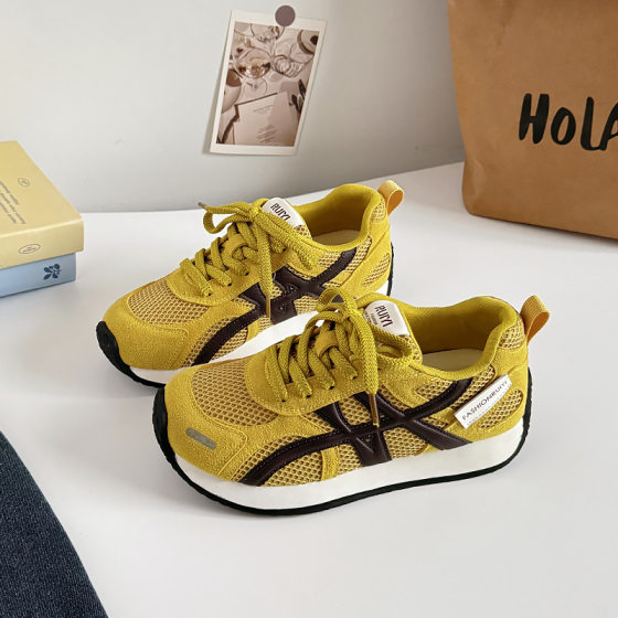 Korean Style Mesh Breathable Forrest Gump Shoes Women's 2025 Summer New Casual Sports Running Torre Shoes Women's XY-A531