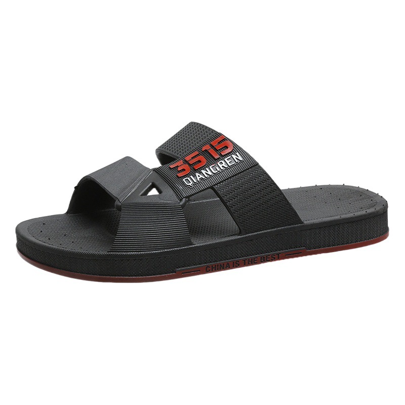 [Brand 3515 strongman] 2023 men's summer non-slip sandals and slippers men's sense of stepping on excrement outside bath shoes