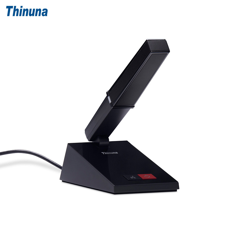 Thinuna VA-340C II 方形短杆主席单元带视像跟踪专业话筒会议麦
