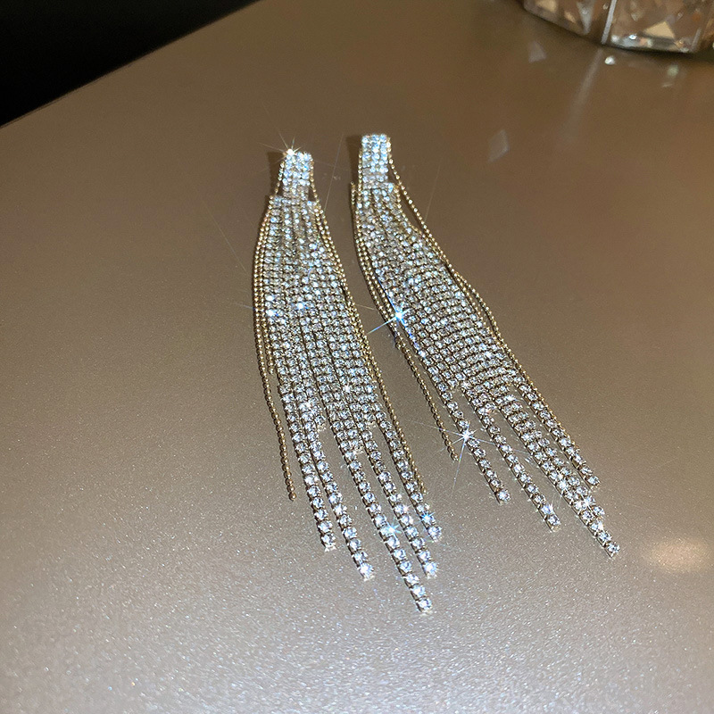 30# silver needle-gold-tassel