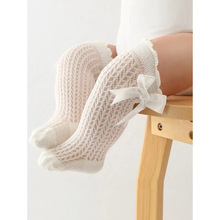 R 93221 Newborn red bow long socks ����ɫ�����᳤Ͳ��