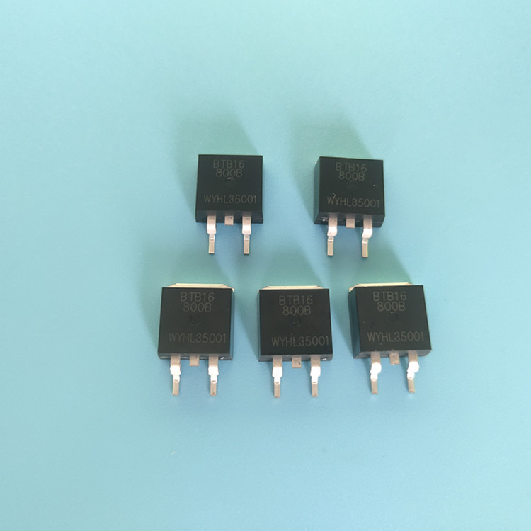 电子元器件 双向可控硅BTB16 -600B 16A大芯片TO-220  厂家直销