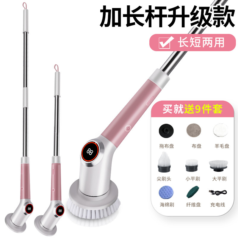 Cepillo de limpieza eléctrico estilo explosivo transfronterizo cepillo de limpieza multifunción limpieza del hogar cepillo de mesa de lavado fábrica al por mayor
