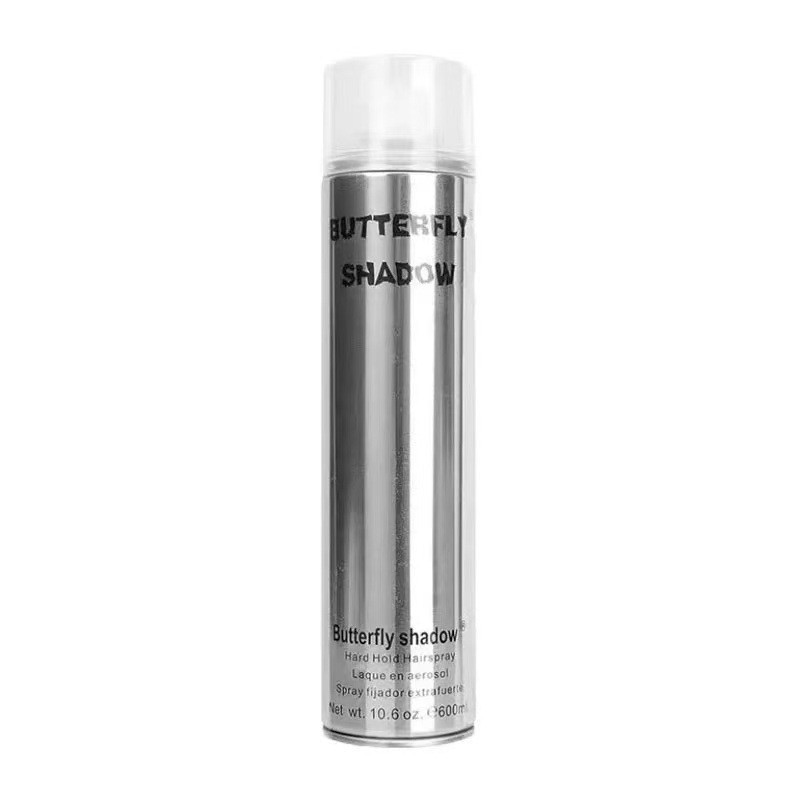 Butterfly Special Hair Salon Shadow Hair Spray 600ml pegamento seco portátil duradero