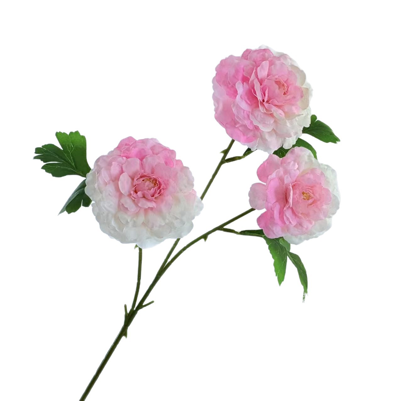 3 flores de seda de peonía flores falsas flores de boda decoración flor adornamiento de la sala de estar props de disparo al por mayor flores de peonía