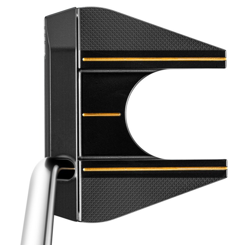 Gậy putter golf Moeyes Magic Eye nam S20C sắt mềm rèn, chiều dài 34 inch — TUG058-Putter vàng đen [với nắp đầu], 【TUG058】Đen và xanh lá (cột thép) tay phải nữ + bọc đầu cột