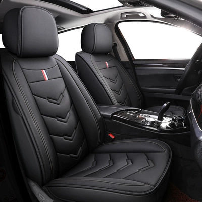 Seat Cushions, Nappa Leather Seat Covers, Seat cushion, seat cover - mysterious-black-standard-edition