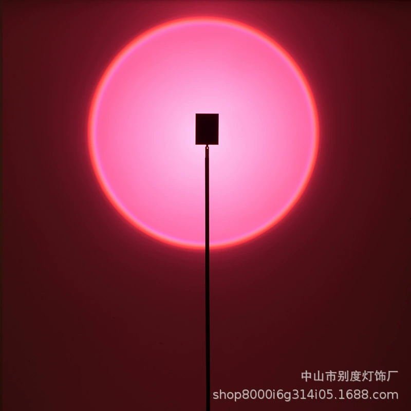 Фабричный RGB закатный свет с эффектом сети, не тускнеющий дневной свет, фон для Douyin/видео, LED макияжный/фотосвет