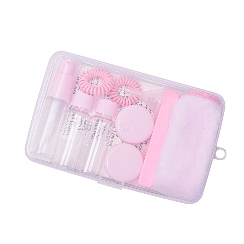 Traje de botella de spray de sub-botella de viaje botella de muestra pequeña portátil botella de spray de cuidado de la piel cosméticos hidratantes botella vacía regadera pequeña