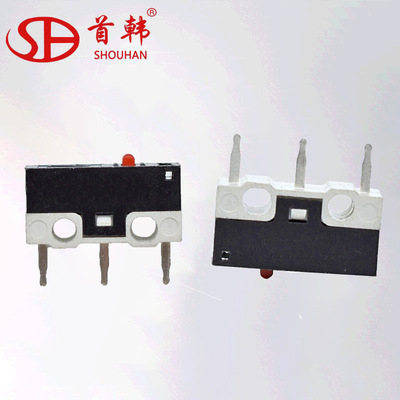 小型1a125vac鼠标按键cherry3脚触动开关003鼠标微动开关|ms