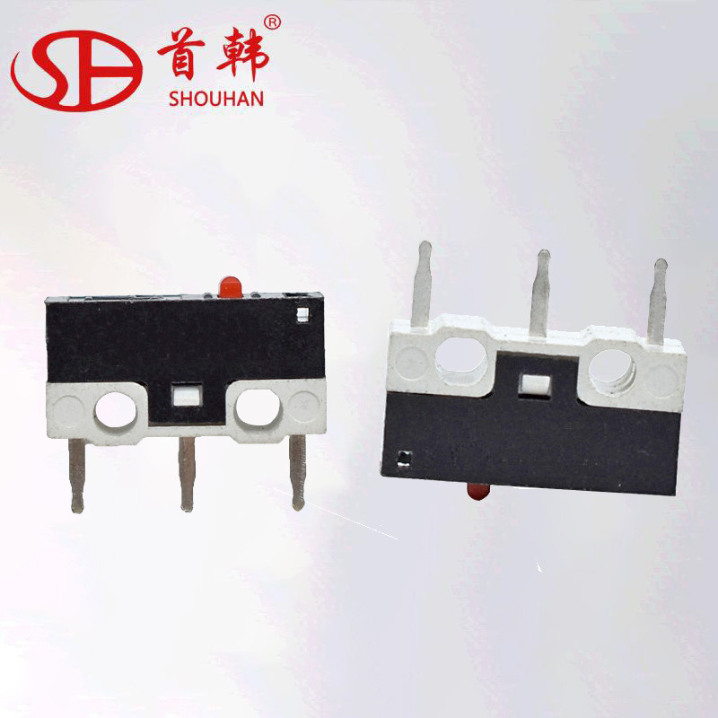 小型1a125vac鼠标按键cherry3脚触动开关003鼠标微动开关|ms