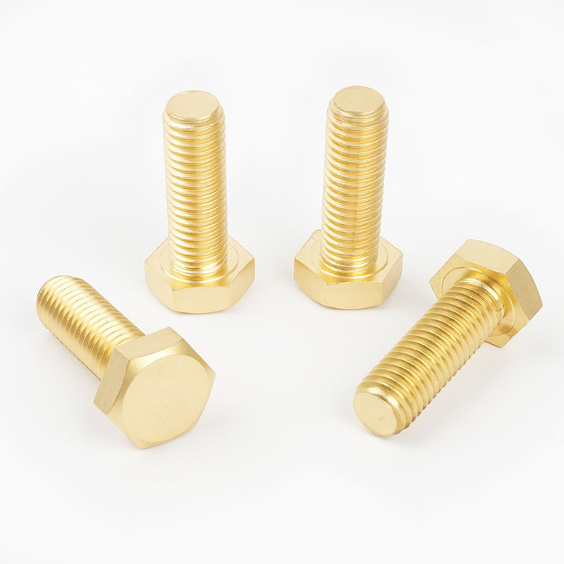 真鍮製六角ネジメーカー卸売 H62 銅製六角ボルト銅ネジ M4/M5M/6/M10M-M24|undefined