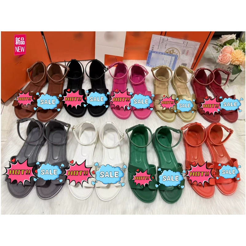 Fashionable slippers, universal sandals flat, European style, internet celebrity