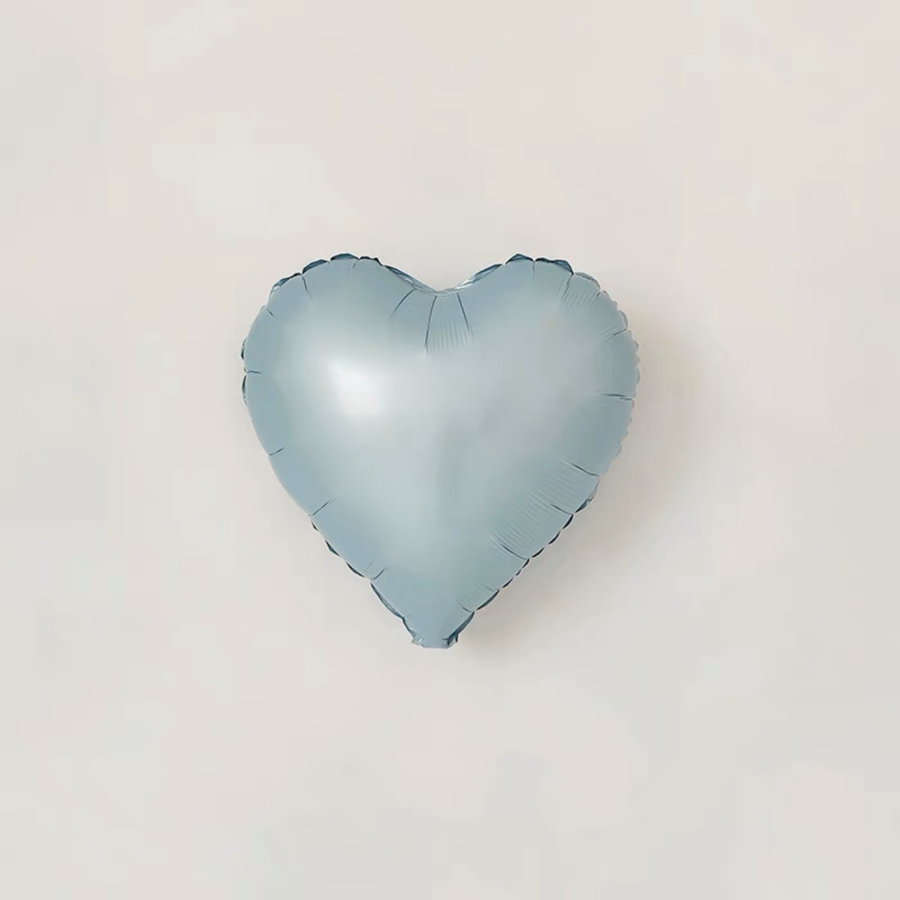 18 pulgadas retro corazón azul