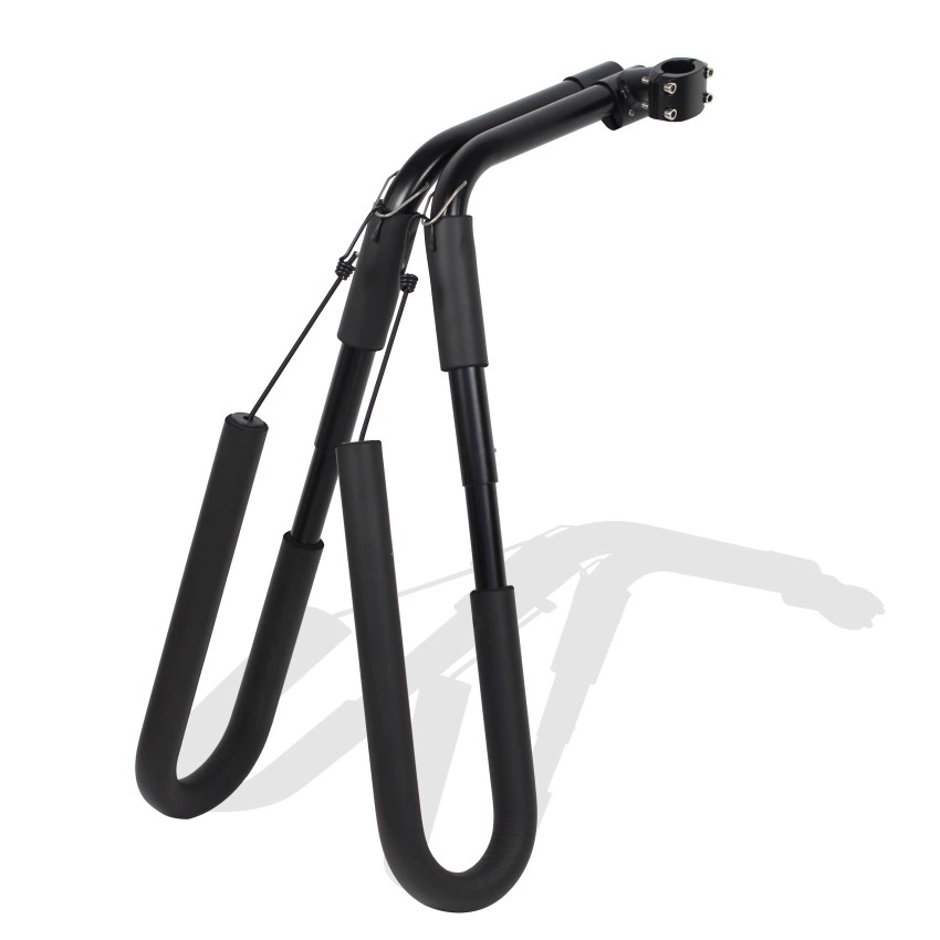 Велосипедная стойка для доски для серфинга, черная, подходит для большинства моделей велосипедов