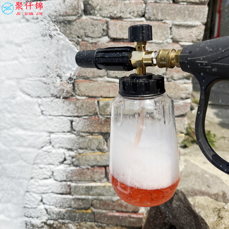Cross-Border High-Pressure Pa Foam Pot Karcher K Series Liqi'Anlu Karcher Greenfield Lava Spray Gun Fan-Shaped Pa Pot