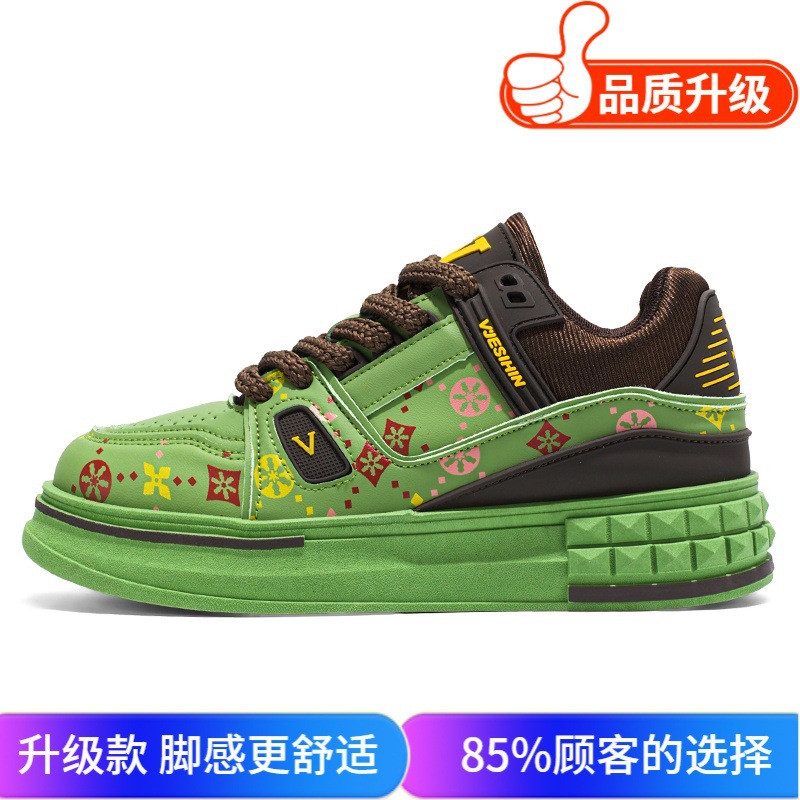 Zapatillas de deporte de alta gama, nuevo estilo de verano, zapatos blancos de moda transpirables, estilo explosivo transfronterizo, celebridades de Internet, el mismo estilo, zapatos de moda para estudiantes