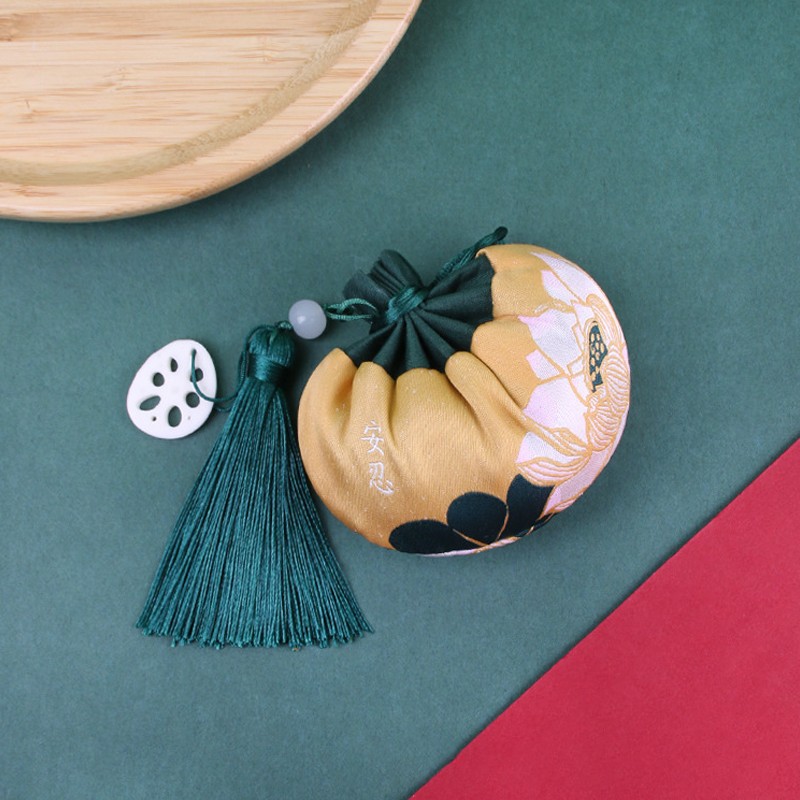 Festival del Barco del Dragón bolsita bolsa vacía bolsita de brocado bolsita bolsa vacía bolsita portátil estilo antiguo colgante de coche Festival del Barco del Dragón regalo