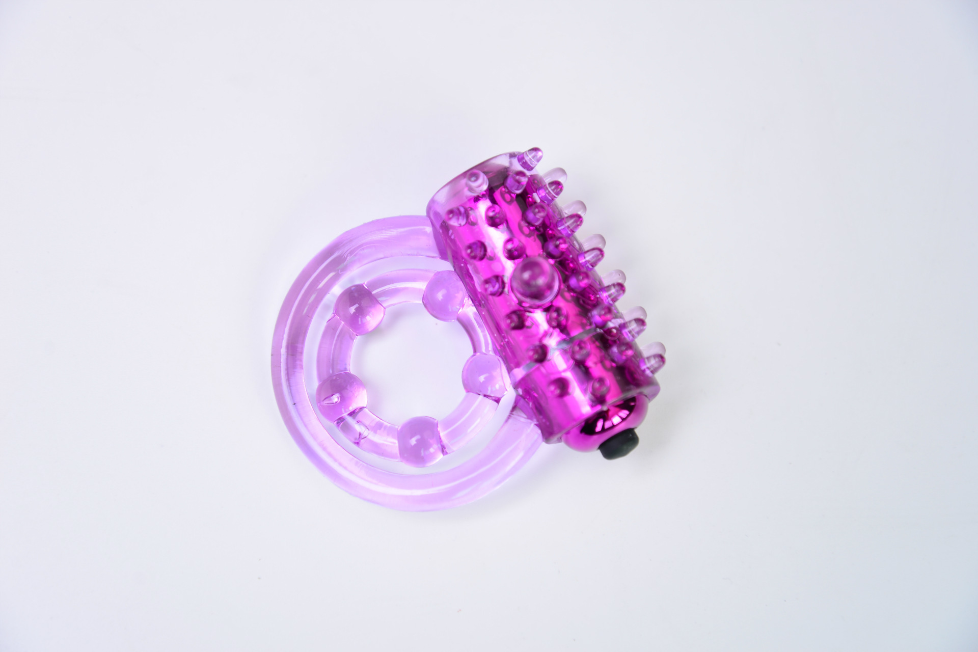 Yuechao Concentric Dual Delay Ring, TPE Cock Ring for Longer Lasting, Classic Blue Model — detail image 14