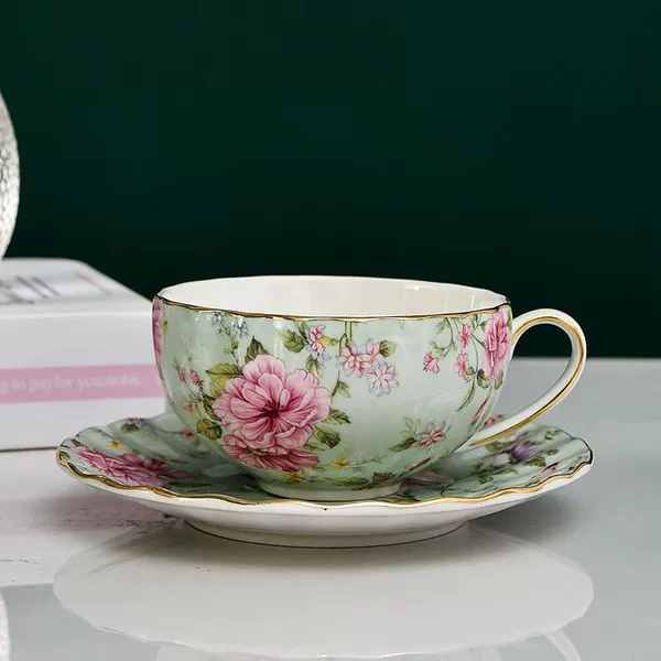 Green Cuihua one plate to get golden flower spoons-200cc