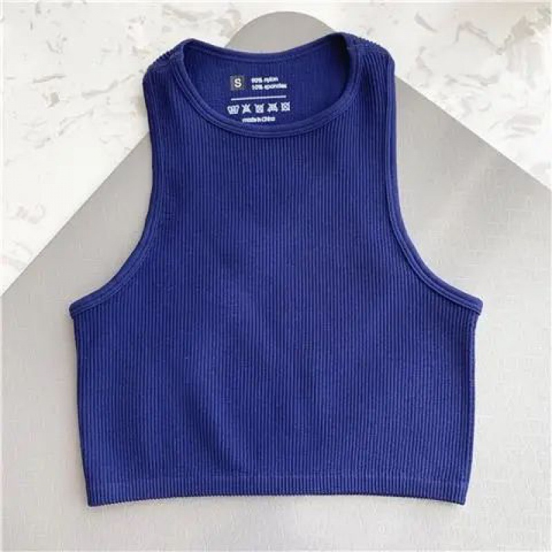 다크블루(민소매 요가복)