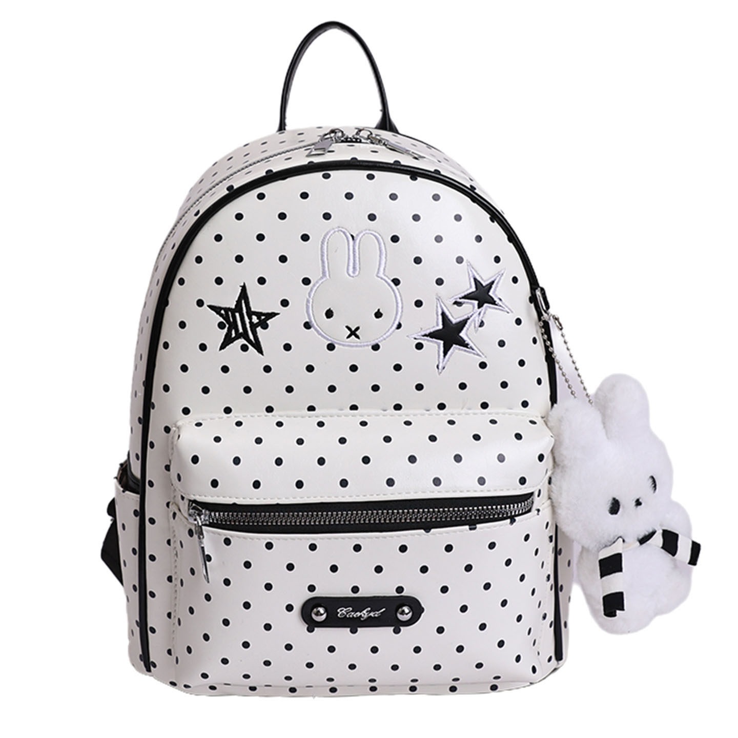 2026 mochila, mochila de viento, estudiantes de clase, gran capacidad, conejo, caricatura de dibujos animados, linda mujer, nuevo estilo coreano.