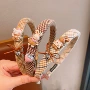 防滑整理带齿小女孩头箍