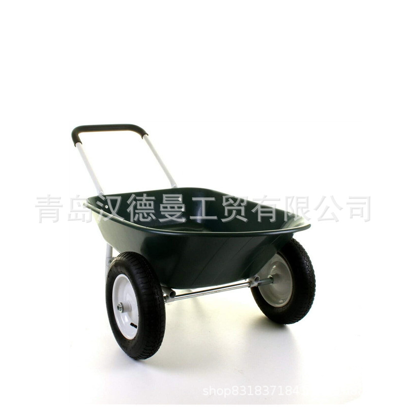 80L花园手推车推土车大载重手推车