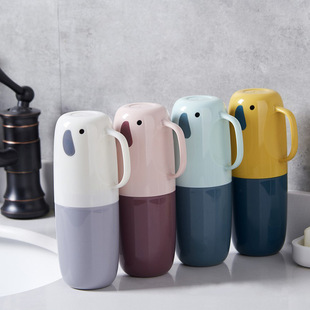 Creative Dual-purpose Portable Toothbrush Cartridge Travel Portable Toothbrush Cartridge Cartridge Simple Toothbrush Toothpaste Storage Cartridge Toothbrush Storage Rack