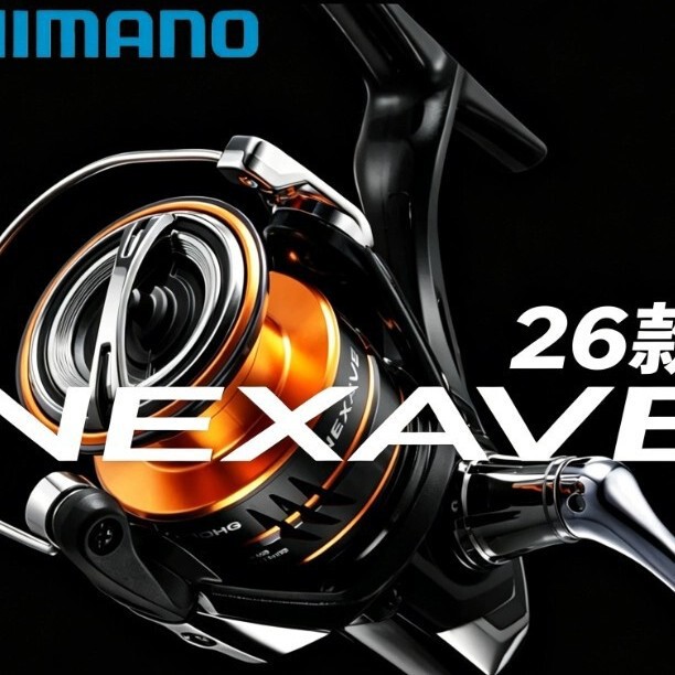 26 New Models of Shimano Nexave Spinning Reels, Ultra-Light Long-Distance Casting Freshwater and Sea Fishing Lure Reels