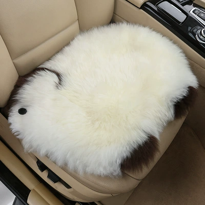 warm wool square cushion simple | Wool pad