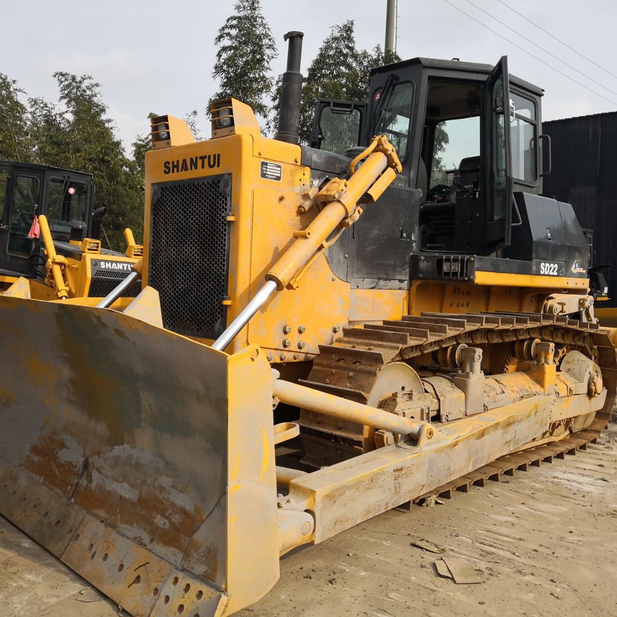 二手山推320推土机市场 出售二手手推土机 履带式推土机