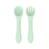Soft fork spoon-green