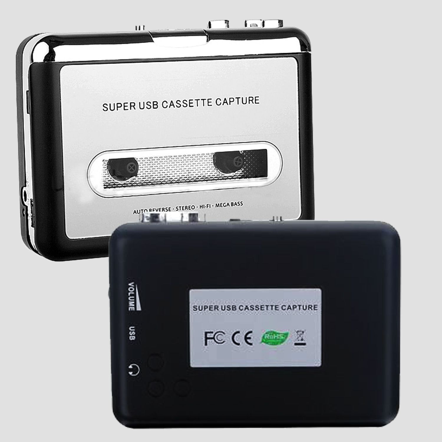 高忠実度テープコンバーター テープウォークマン テープをMP3に変換 カセットプレーヤー ウォークマン