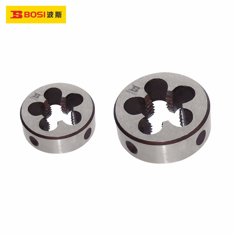 波斯工具合金钢圆板牙元板牙 丝锥板牙 M3-M24 BS531503