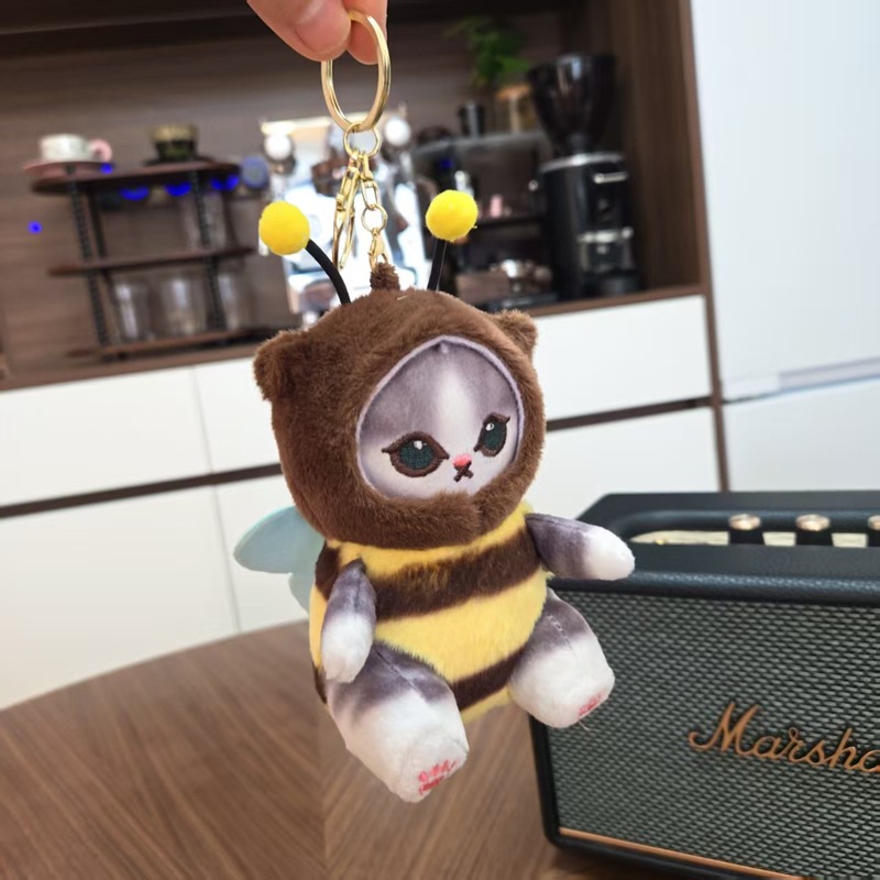 日本の新しいモフサンド猫福サンディフォレストシリーズぬいぐるみサメ猫人形誕生日ギフト女性のための|undefined