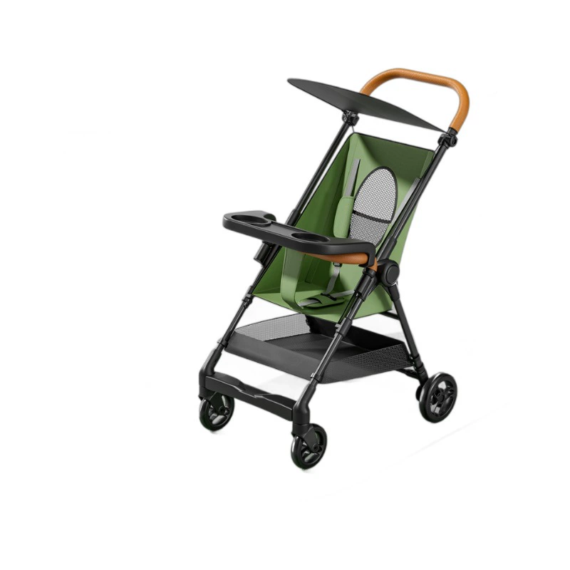 唐皮爸爸 Children's ultra light foldable simple small walk stroller to go out