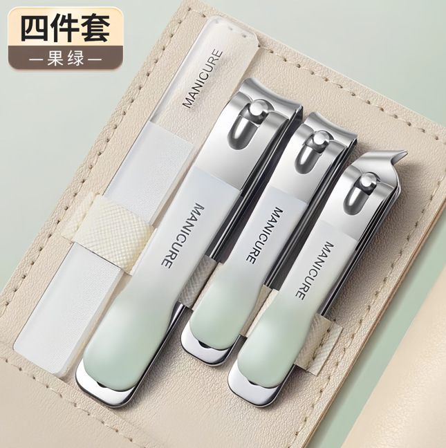 指甲刀套装防飞溅指甲剪十件套家用美甲修甲工具专用指甲钳指甲刀|undefined