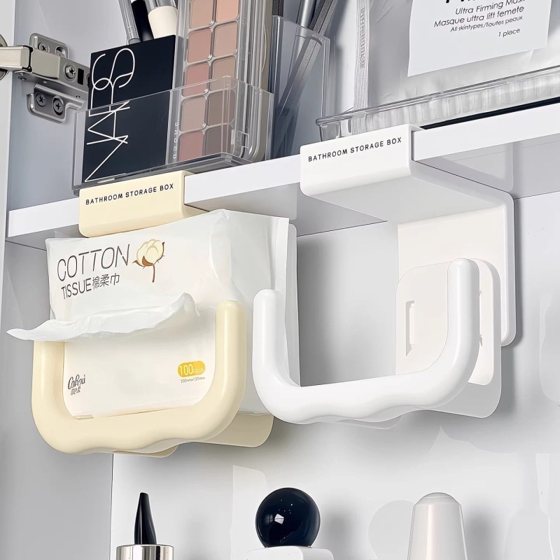 Under-The-Mirror Towel Rack, Bathroom Tissue Box, Hanging Toilet Paper Holder, Cotton Soft Towel, Face Towel, Tissue Box Under-The-Mirror Towel Rack, Bathroom Tissue Box, Hanging Toilet Paper Holder, Cotton Soft Towel, Face Towel, Tissue Box
