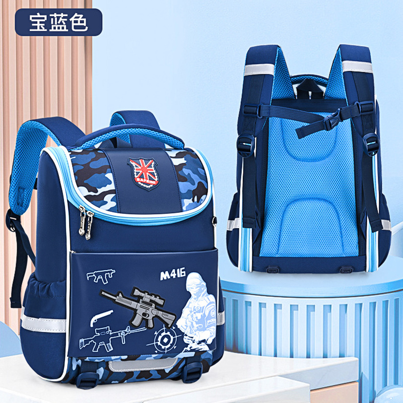 Nueva mochila escolar de grado 1 - 2 para niños y niñas, mochila de hombro para jardín de infantes, 5 - 8 años de edad, bolsa de gran capacidad