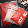 Double-sided matte clothing, pack, bag with zipper, wholesale
