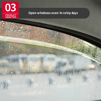 Rain Visor Rearview Mirror | Rain shield