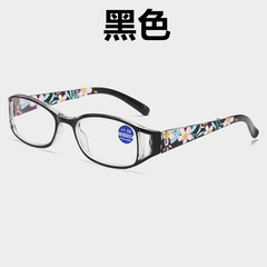 New printed folding anti-blue light glasses, fashionable reading glasses, running rivers and lakes, sunset red street stalls, wholesale, both far and near