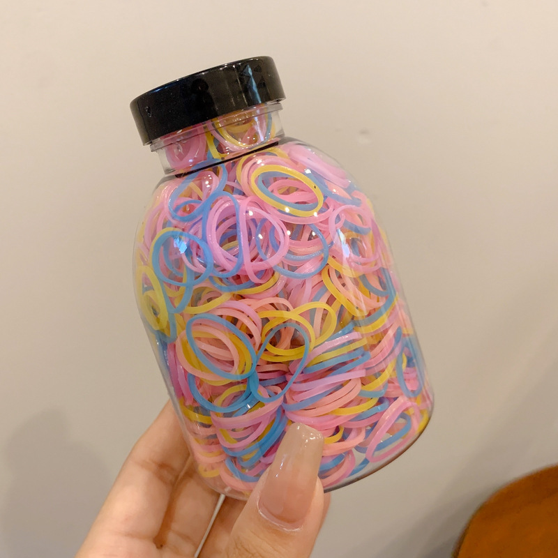 2025 nuevo estilo simple y versátil banda para el cabello sin costuras diadema duradera y de alta elasticidad que no daña el cabello coleta gruesa cuerda para el cabello sombreros