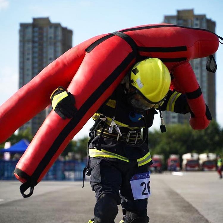 Fire Training Dummy Mma Mixed Martial Arts Sanda Doll Humanoid Sandbag Brazilian Jiu-Jitsu Leather Wrestling Dummy